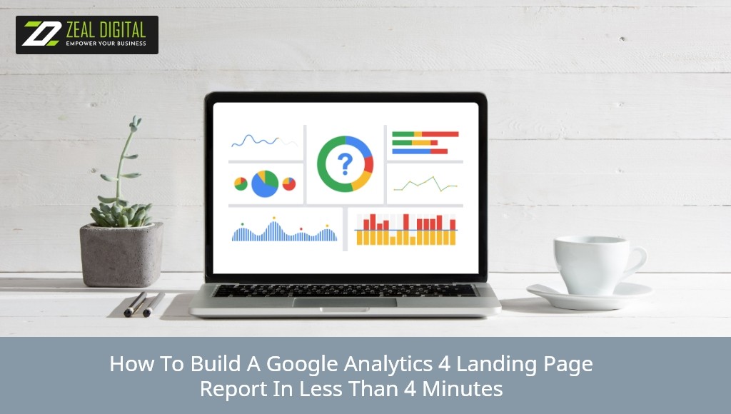 Google Analytics 4 Landing Page Report